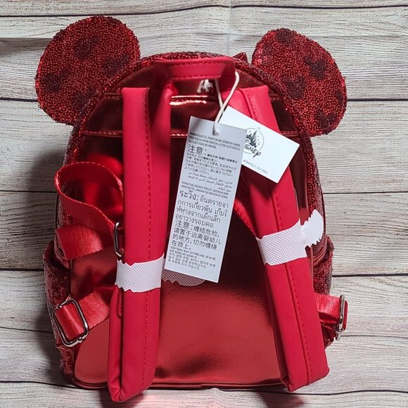 Disney Christmas 2025 Lil Rin Rin Plush Badge Red New